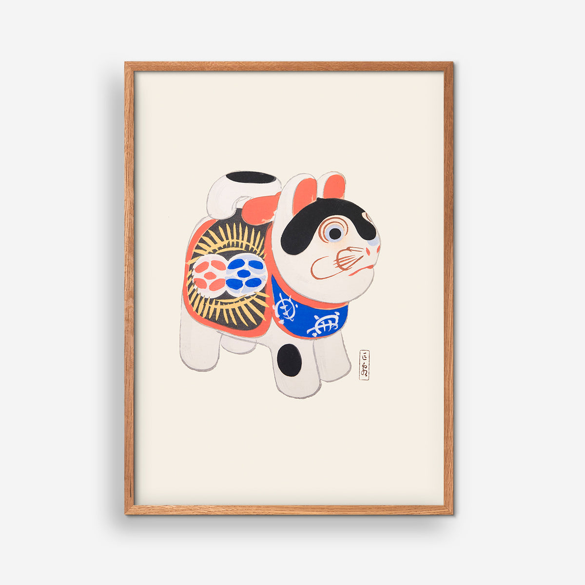 Japanese Traditional Daruma Doll  Art Board Print for Sale by