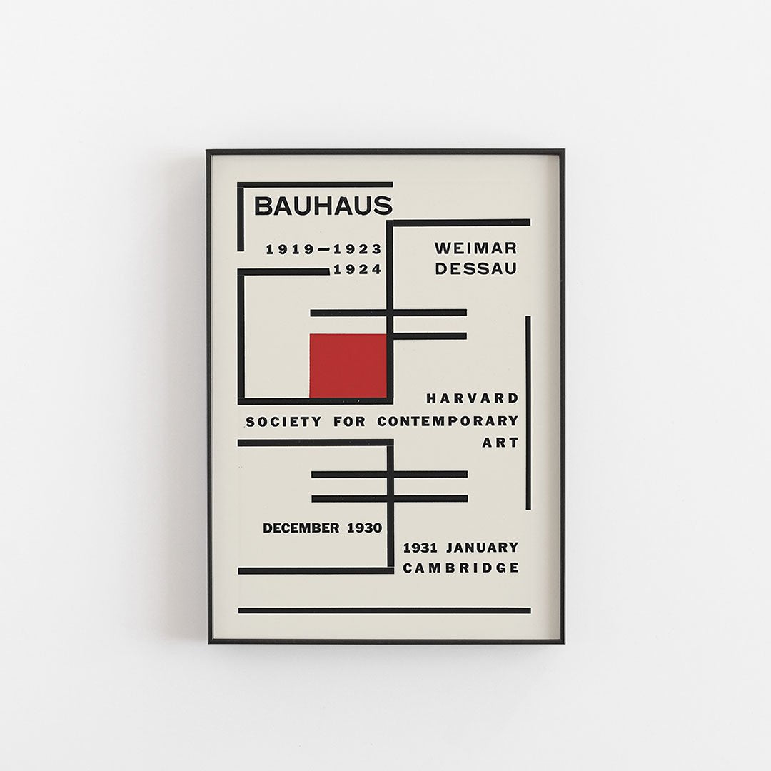 Bauhaus, weimar, art print, Kunsttryk, Konsttryck, kunsttrykk, kunstdruck, poster,  affiche, affisch