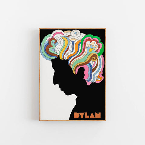 Bob Dylan music poster