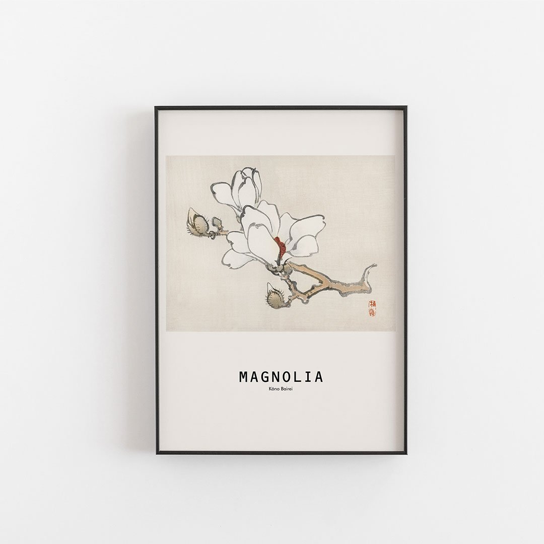 Magnolia - Kōno Bairei