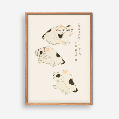 Puppies - Japanese Folk Toy
