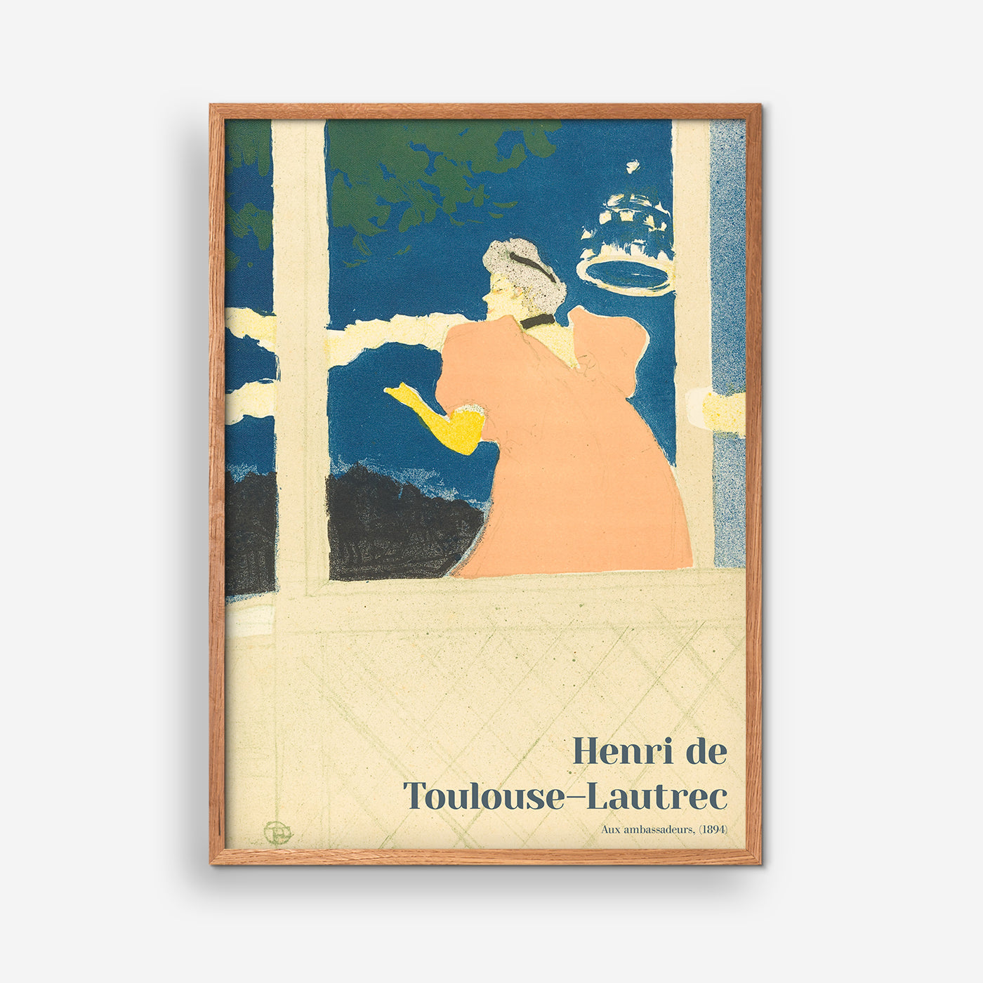 Aux ambassadeurs - Henri de Toulouse-Lautrec