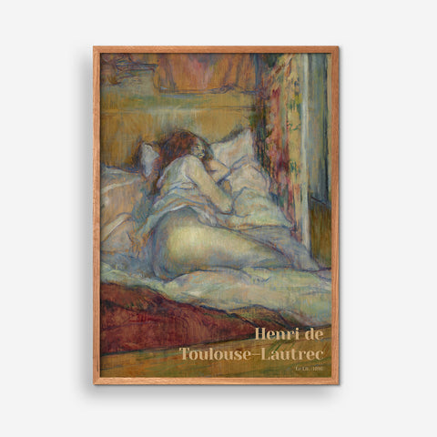 Le Lit  - Henri de Toulouse-Lautrec