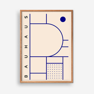 Retro Figure, Blue - Bauhaus