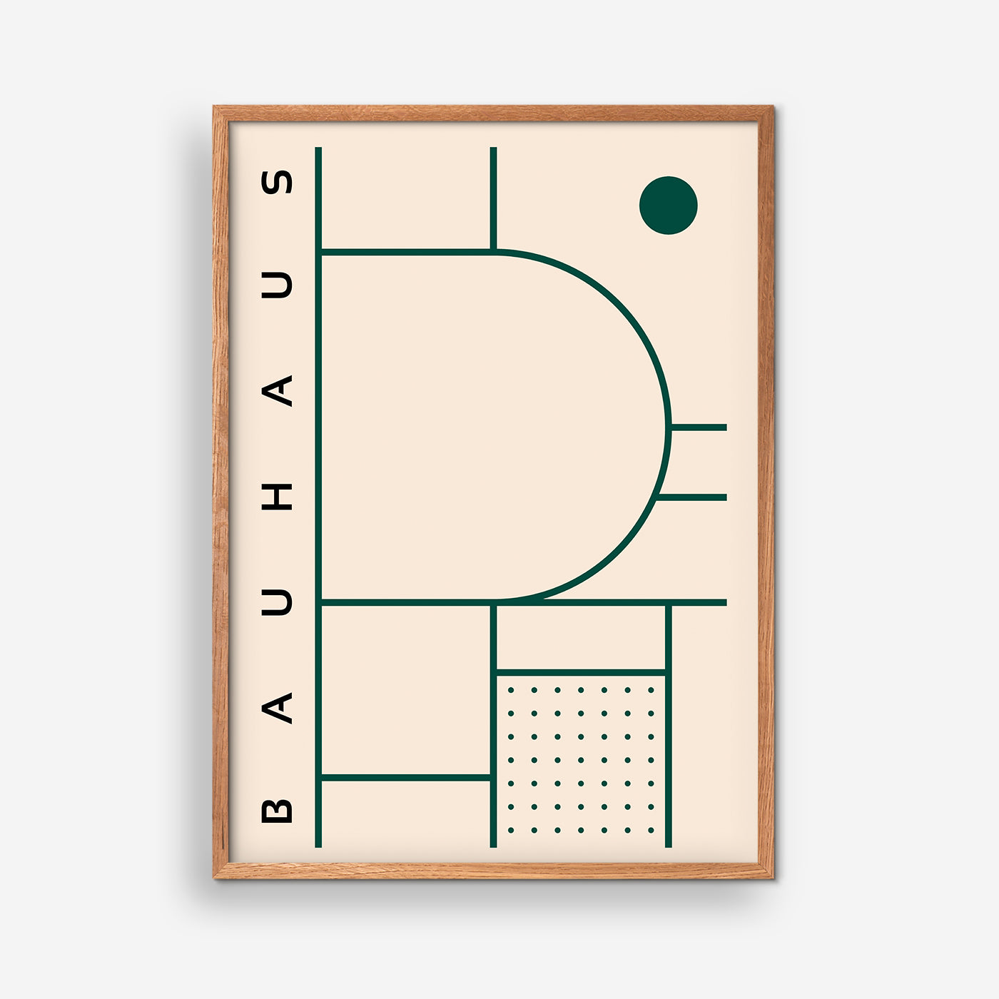 Retro Figure, Green - Bauhaus