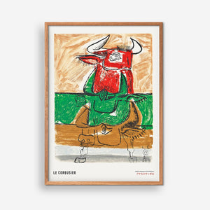 Le Corbusier A. S. Exhibition Poster 1953