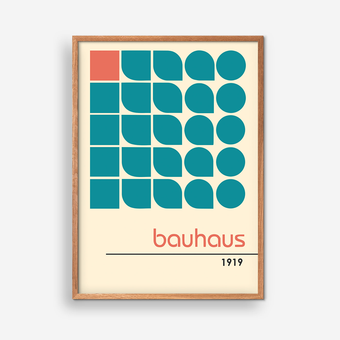 Bauhaus poster 1919 – EMPTY WALL