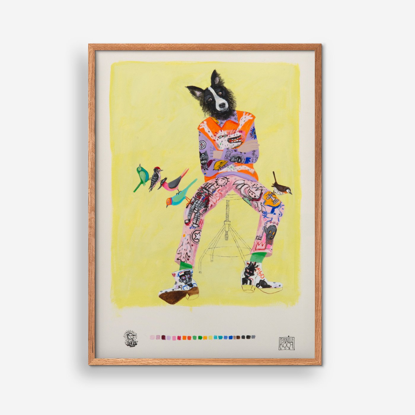 Colourful Dog - Pernille Koch