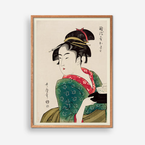 Japanese Woman - Utamaro Kitagawa