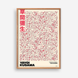 Exhibition poster Moderne - Yayoi Kusama