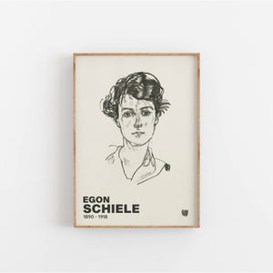Egon Schiele, art print, Kunsttryk, Konsttryck, kunsttrykk, kunstdruck, poster,  affiche, affisch