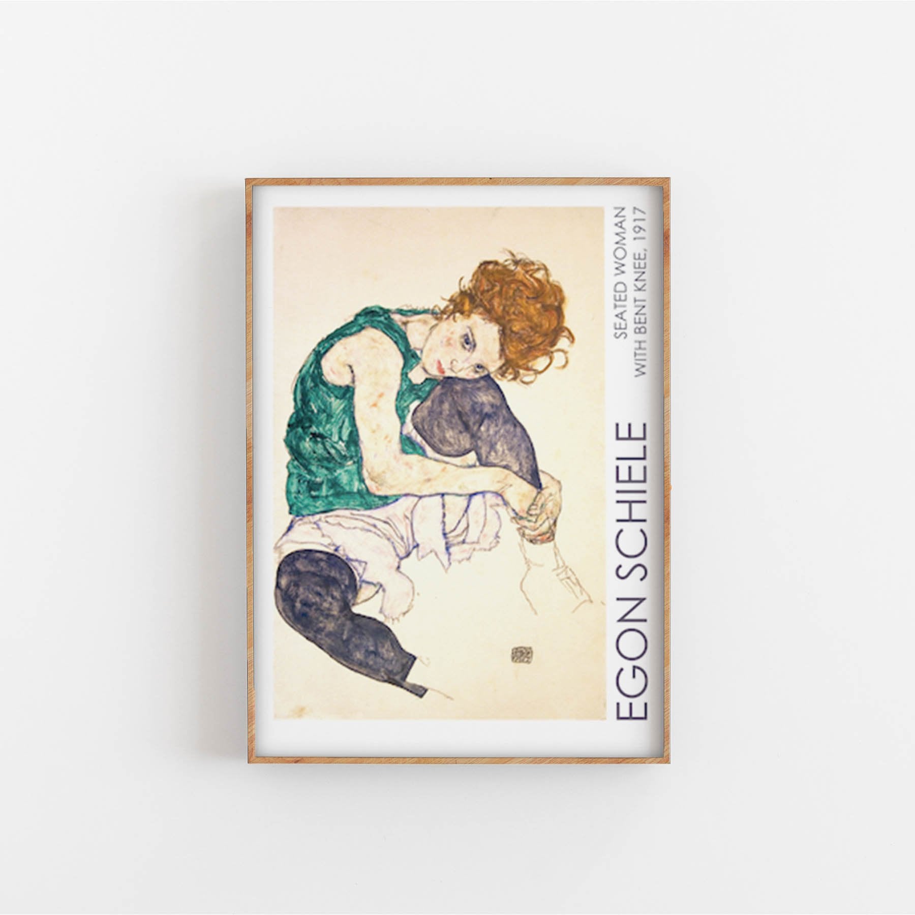 Egon Schiele, art print, Kunsttryk, Konsttryck, kunsttrykk, kunstdruck, poster,  affiche, affisch