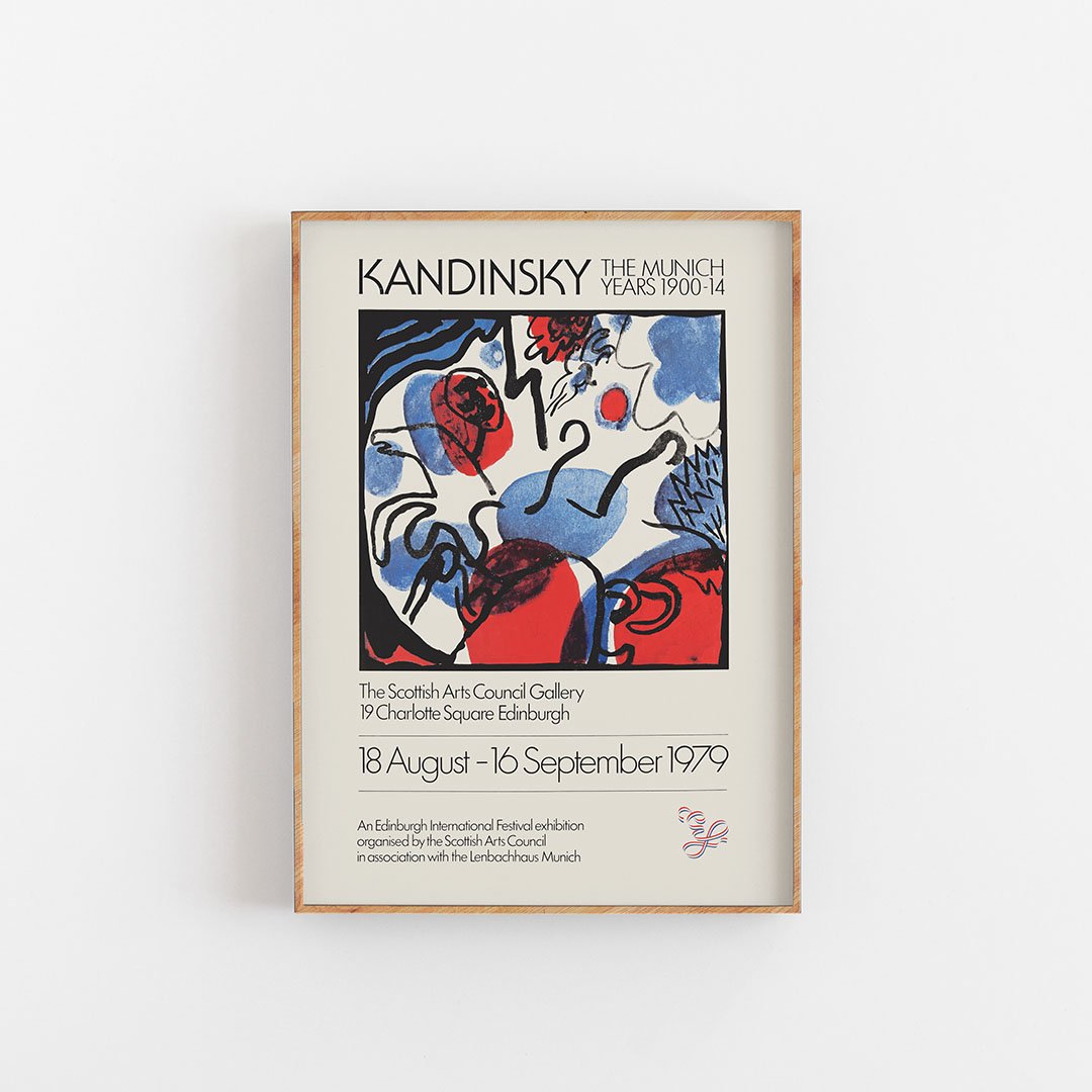 Kandinsky, art print,Kunsttryk, Konsttryck, kunsttrykk, kunstdruck, poster, Japandi,  affiche, affisch