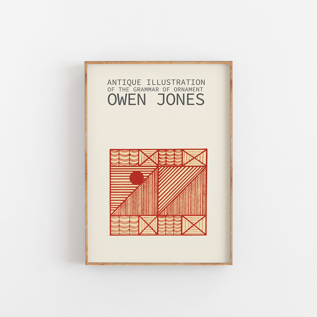 Owen Jones - Grammar Of Ornament - Red