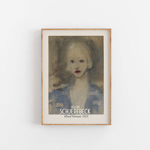 Helene Schjerfbeck - Blond Woman 1925