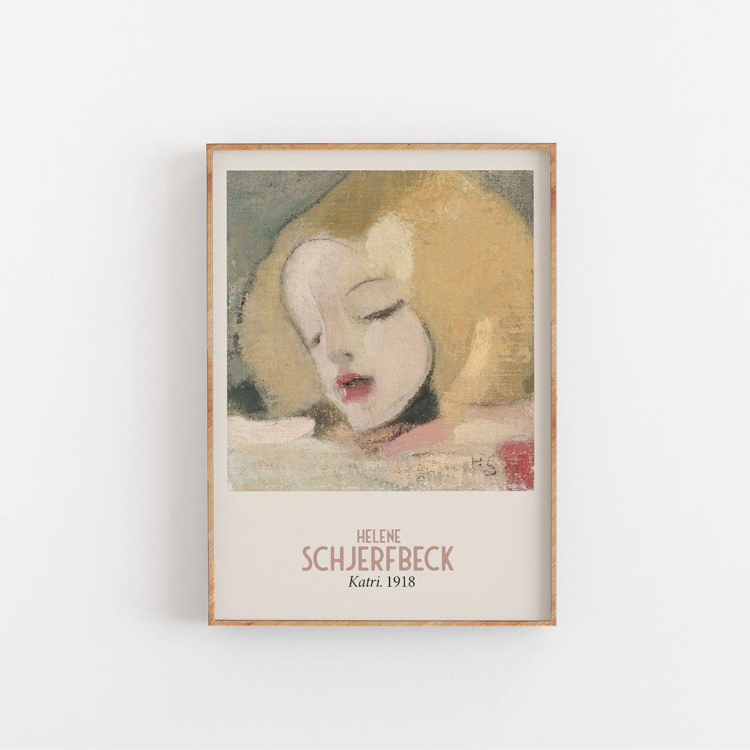 Helene Schjerfbeck - Katri. 1918