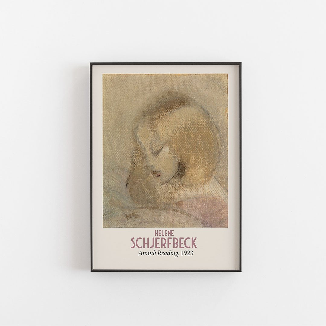 Helene Schjerfbeck - Annuli Reading 1923